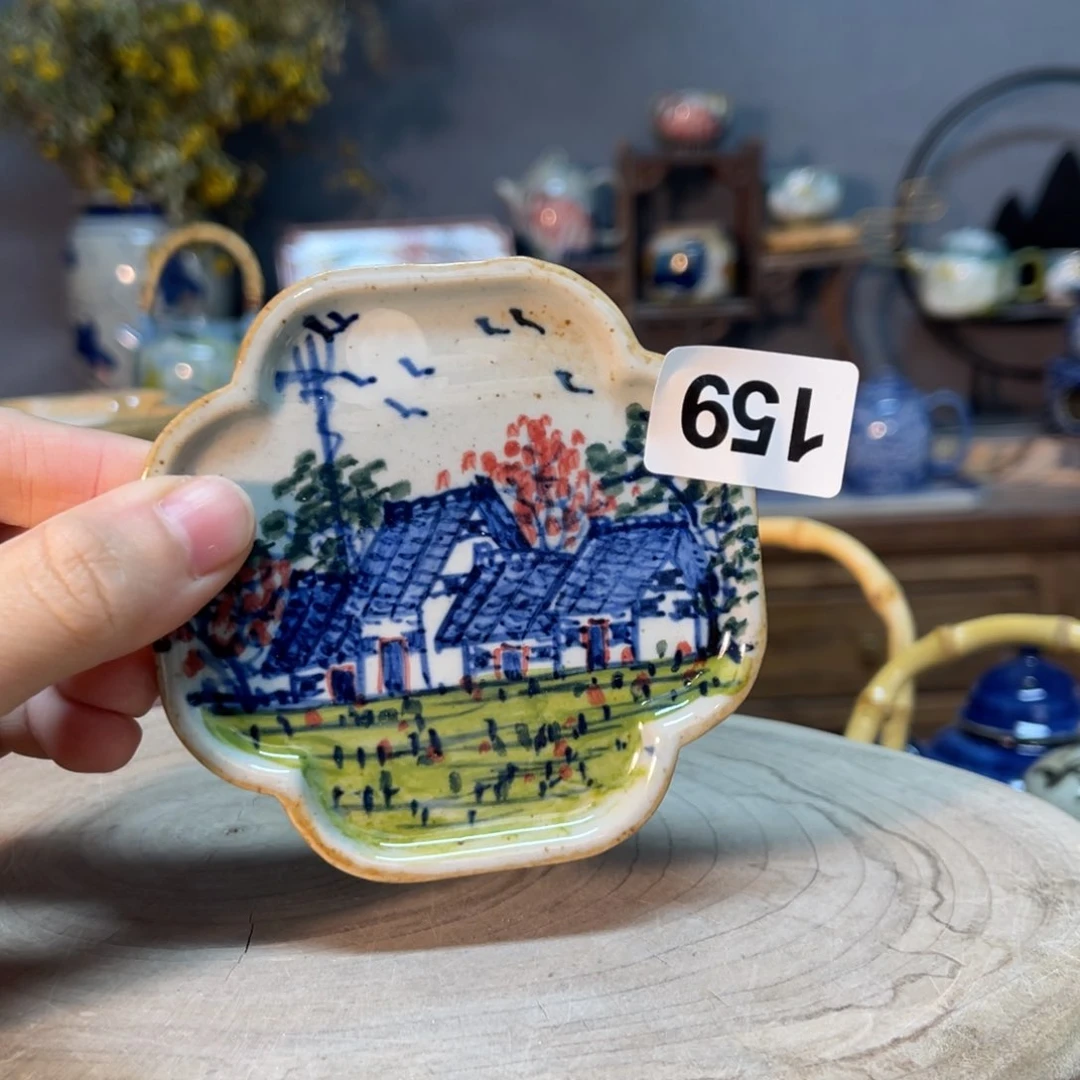 杯素浅陶瓷手工手绘