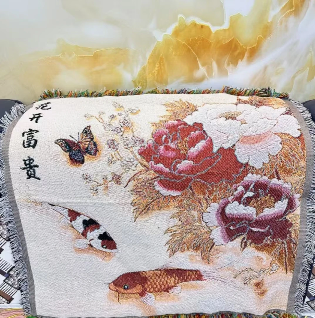 花开富贵小号高端沙发防滑垫【以直播间实物为准】