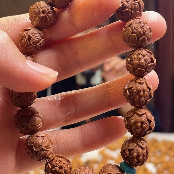 手串/手链橄榄核龙纹桃核