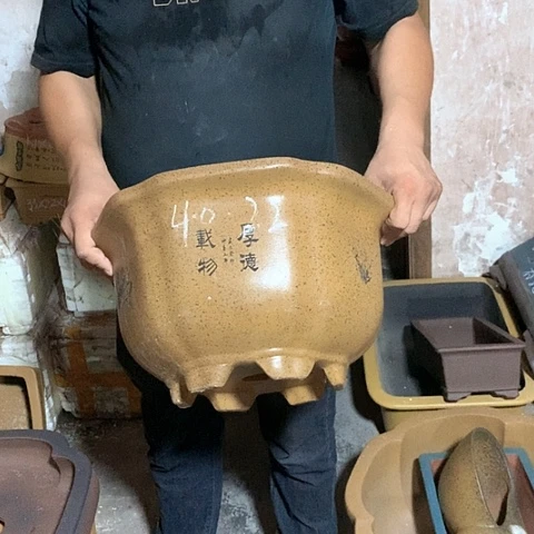 花盆紫砂手工艺品