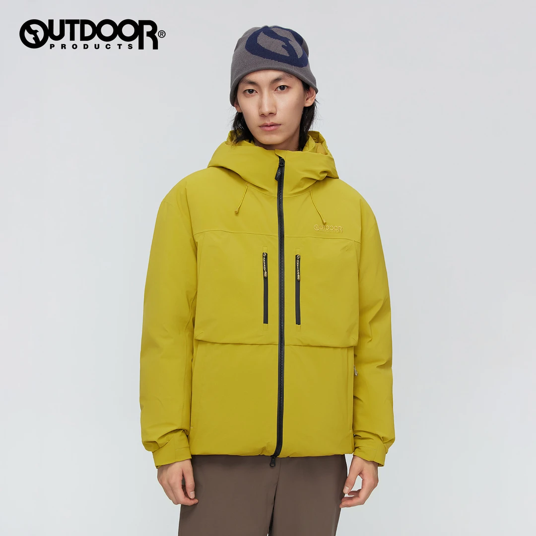 outdoorproducts2025秋冬新款羽绒服男式户外Dermizax防泼水保暖