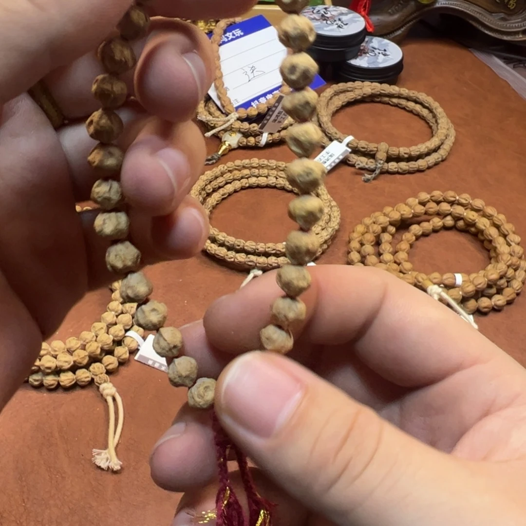 菩提籽类原装莲花深坑手持