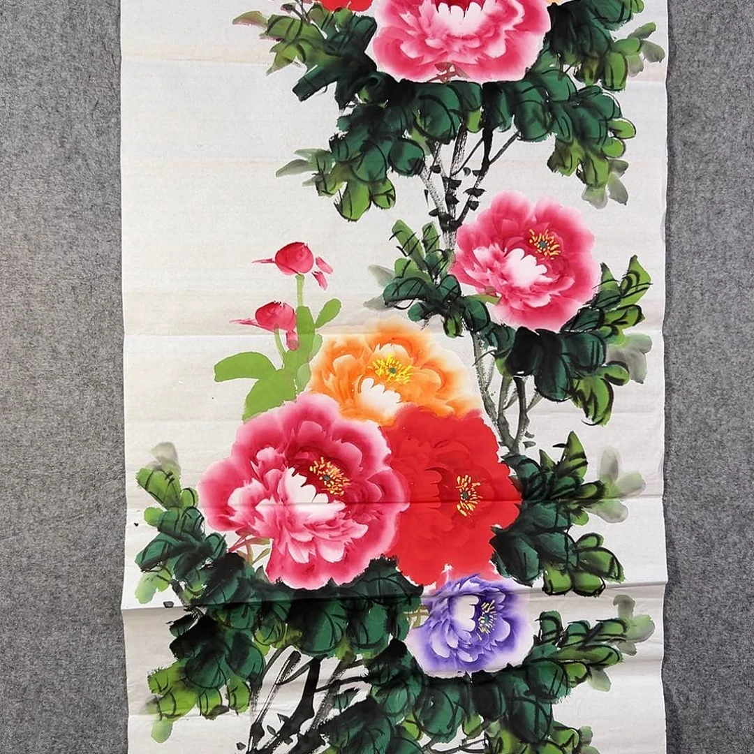 国画313 花鸟在此处飞翔也不太