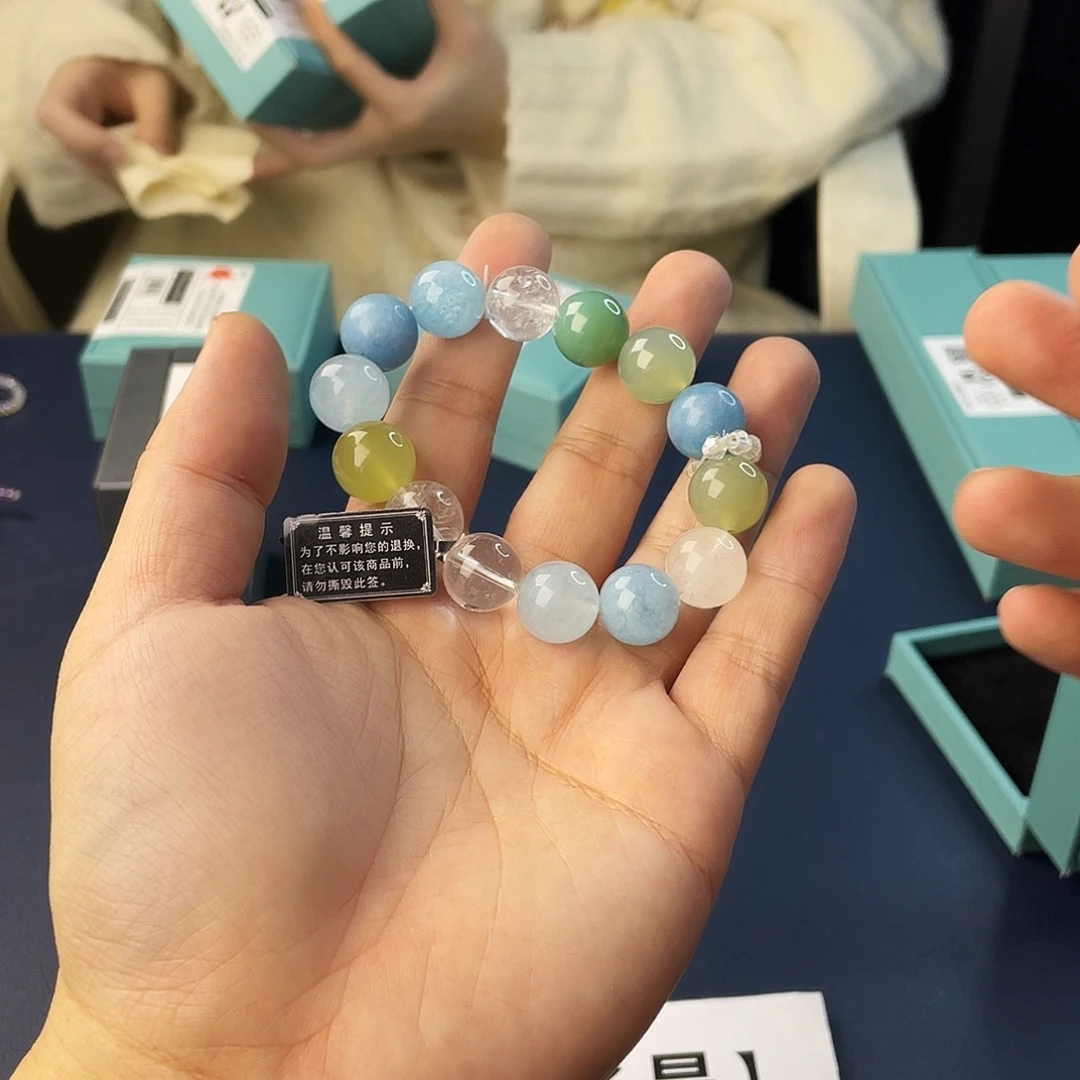 银S925镶嵌手链水晶