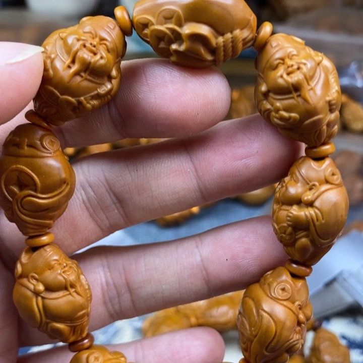 橄榄核手串/手链橄榄核雕工艺手串