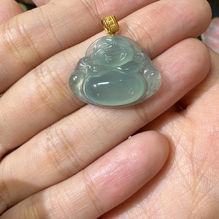 定制翡翠未镶嵌佛公