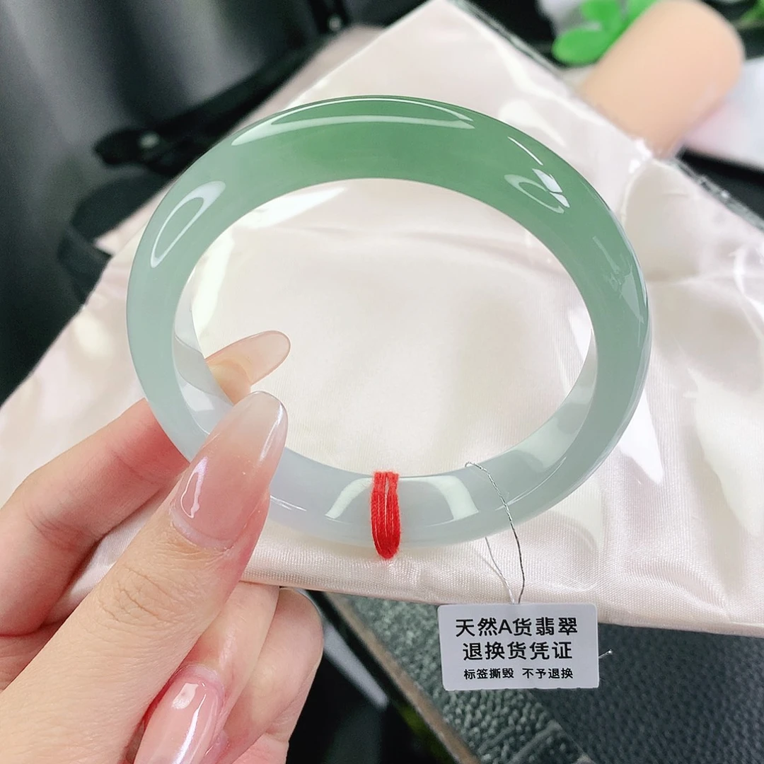 未镶嵌手镯翡翠60圈