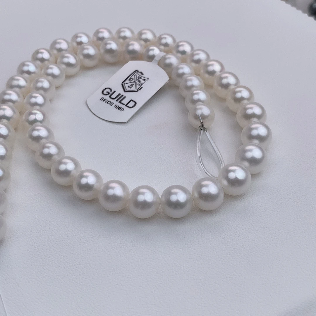 银S925镶嵌淡水珍珠颈饰