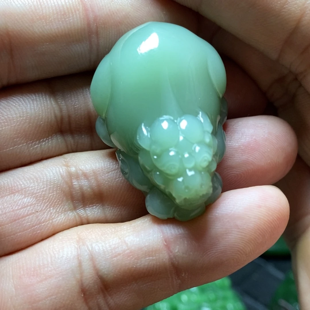 和田玉（碧玉）未镶嵌挂件