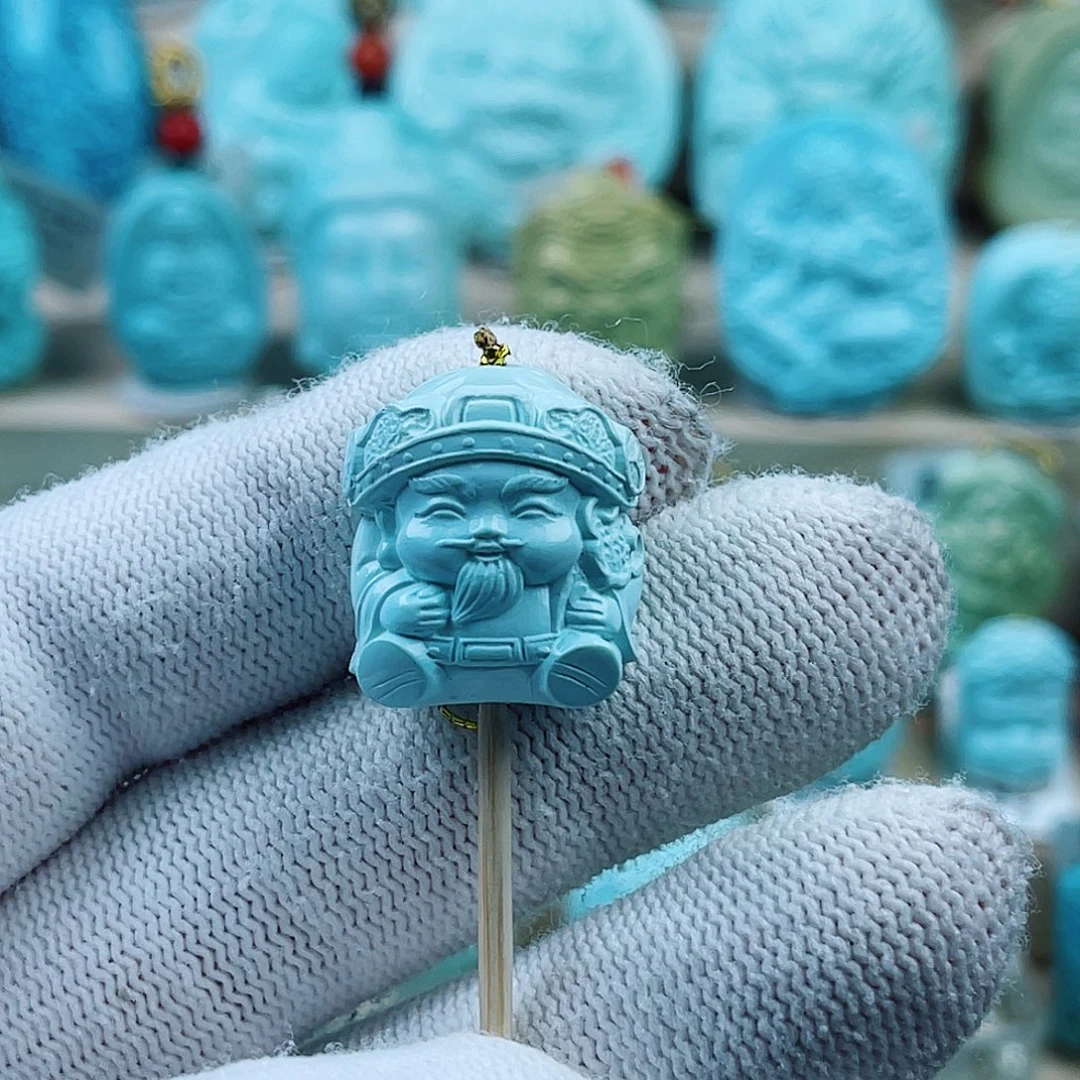 未镶嵌绿松石珠宝奇石