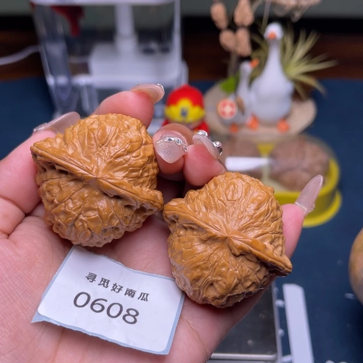 把件文玩核桃南瓜墩46-0608