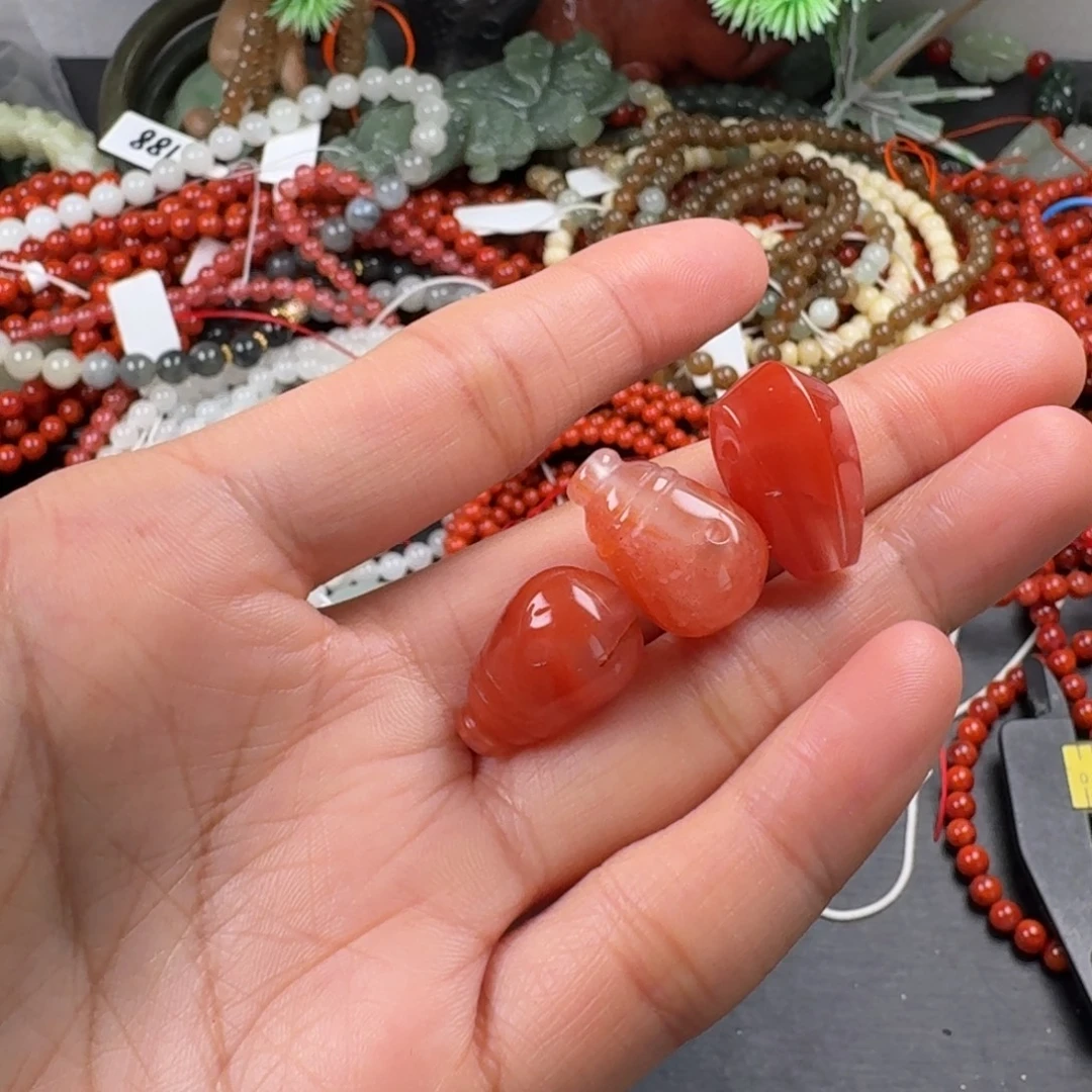 南红玛瑙未镶嵌珠宝奇石微瑕