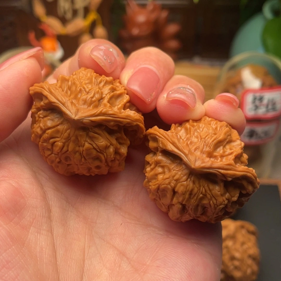 把件桃核全品蛇头35