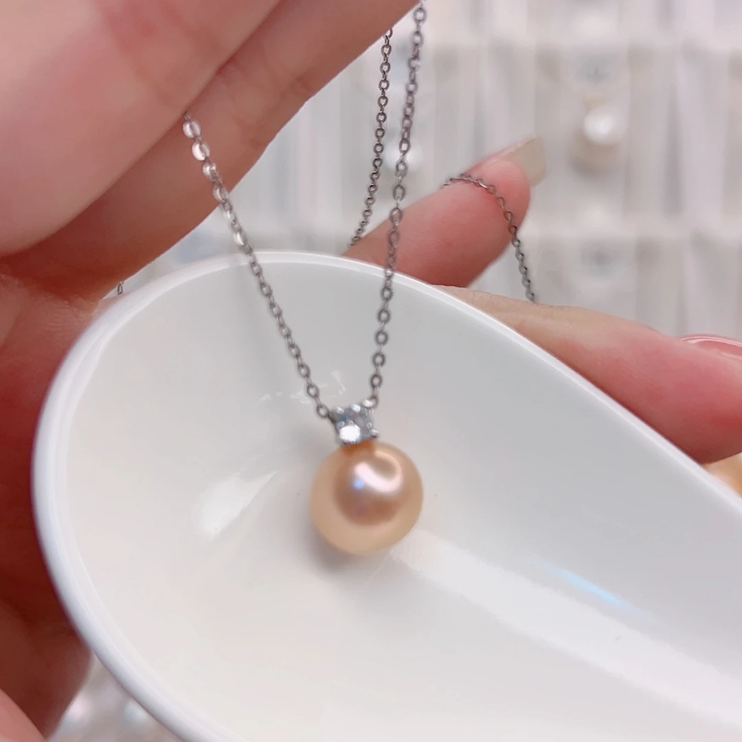 淡水珍珠未镶嵌吊坠(赠链)