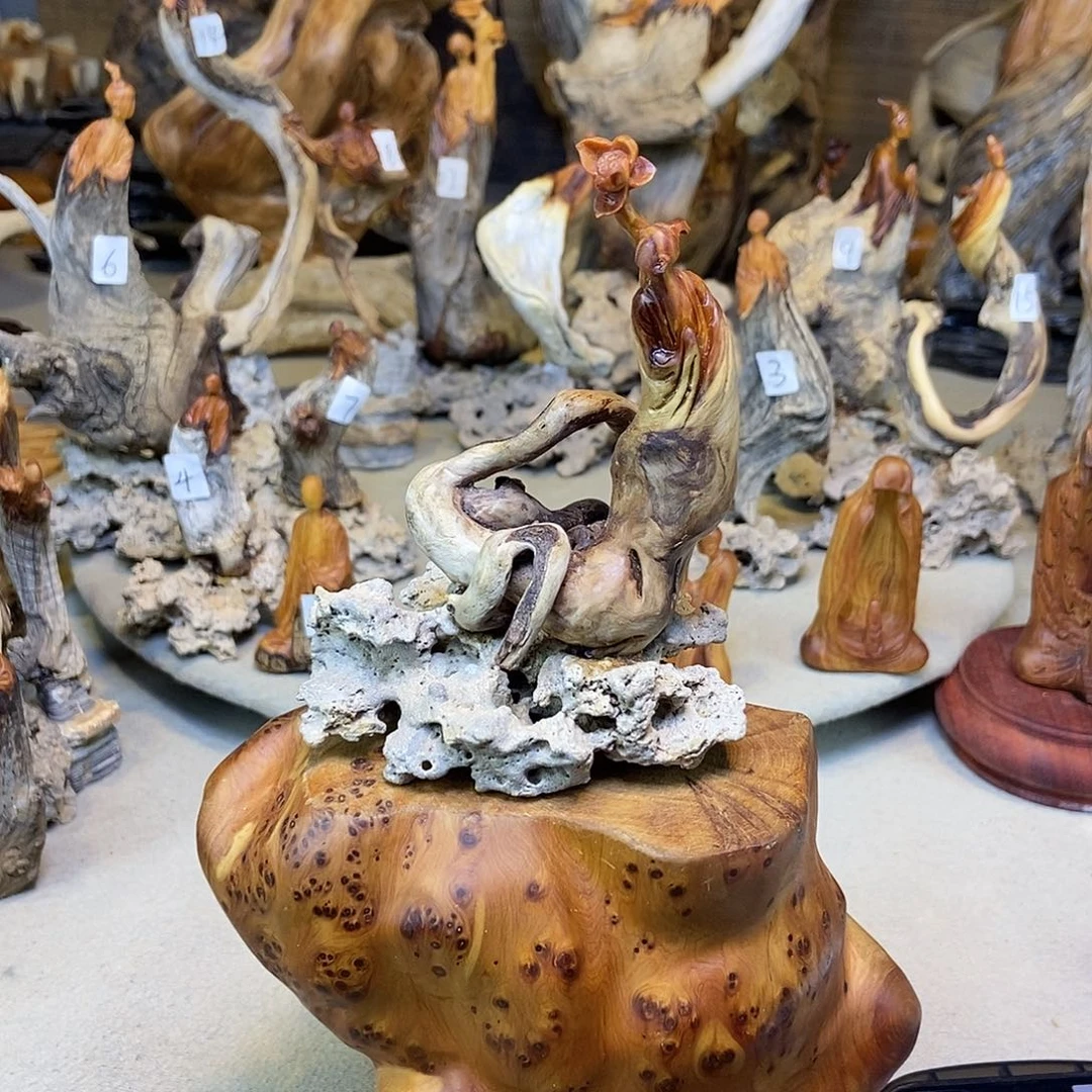 马***柒柏木（崖柏）精品无相手把件