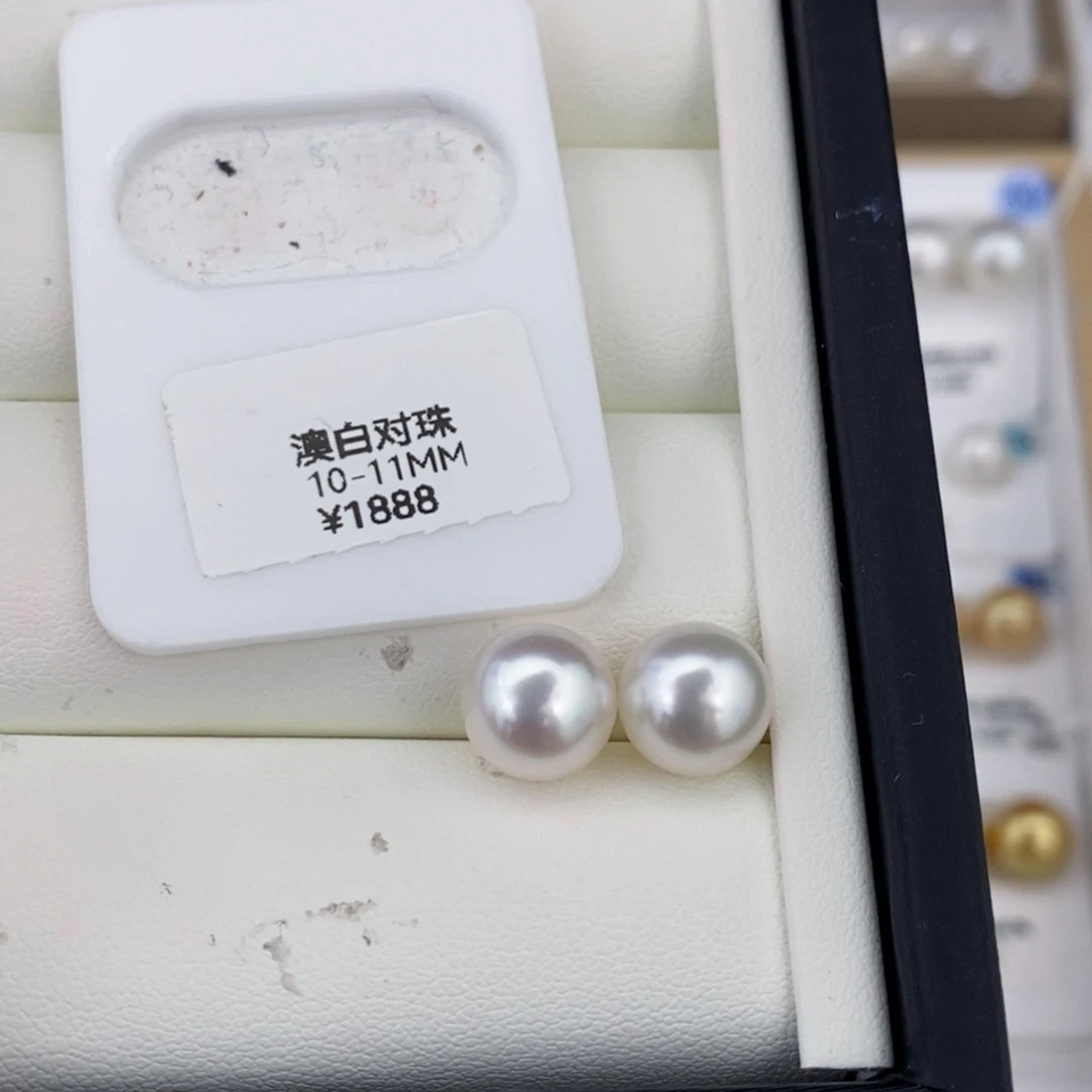未镶嵌耳饰海水珍珠