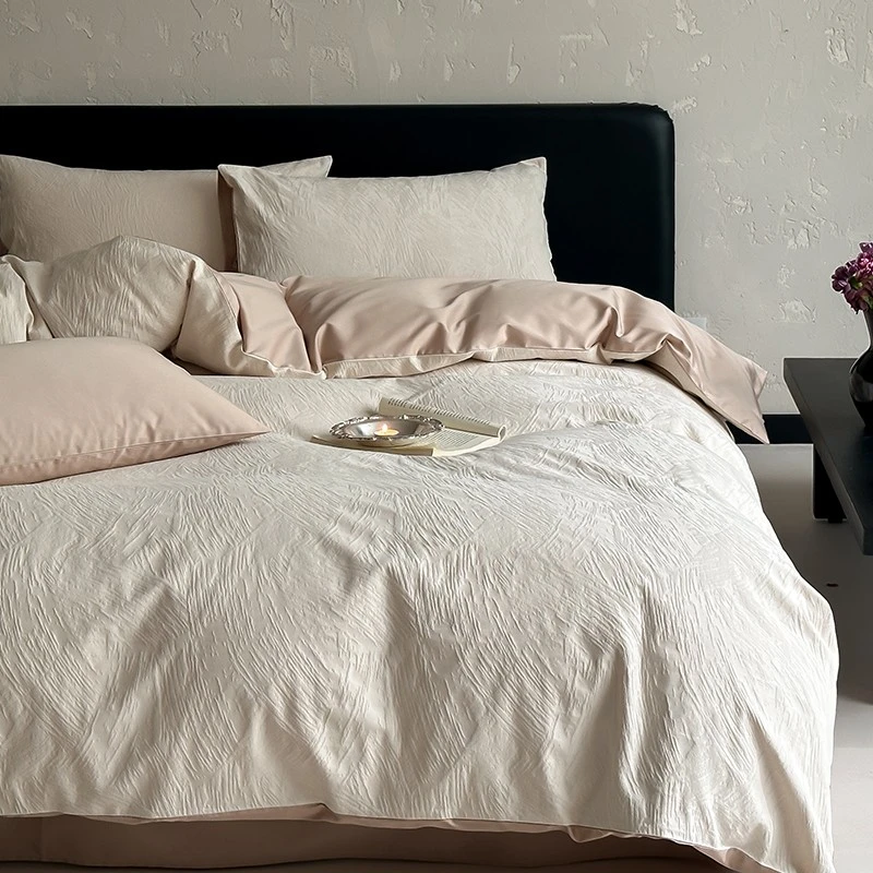 高端新疆长绒棉丨四件套纯棉全棉床单被套轻奢高级感简约百搭床品