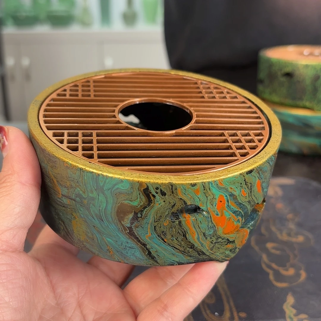 龙泉云间青瓷小米茶器