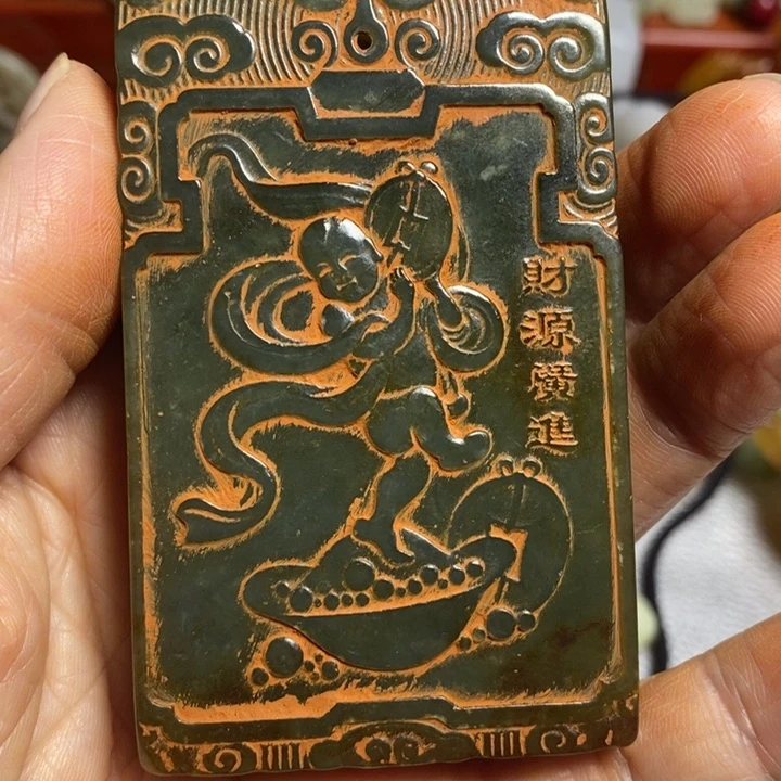 和田玉（糖玉）颈饰未镶嵌用****6