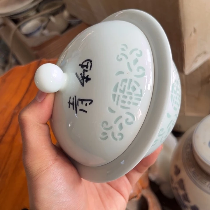 陶碗景德镇高温细白瓷餐具