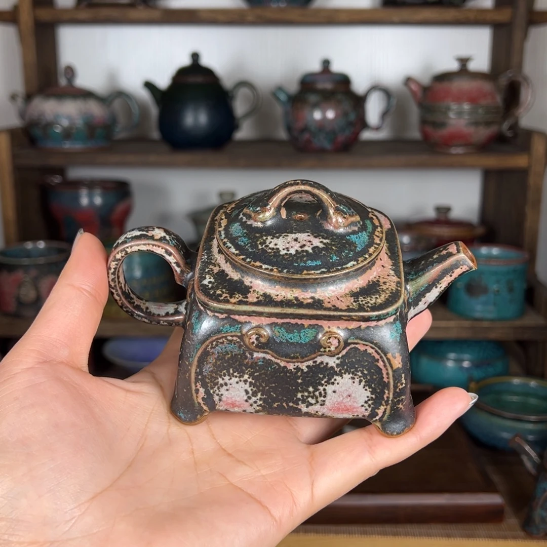 石***工陶摆件李自伟钧瓷你神垕镇原产地