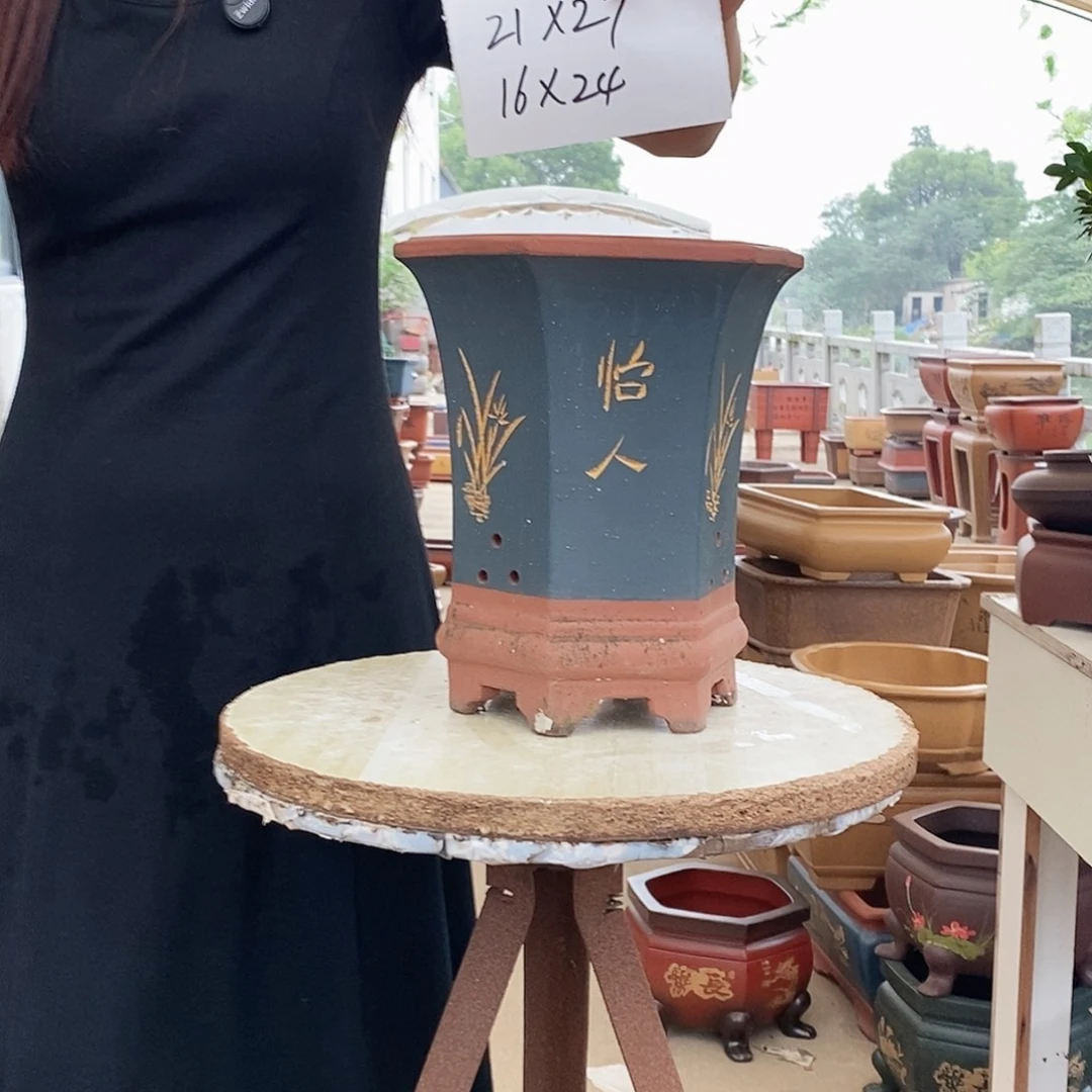 紫砂花盆紫砂花盆