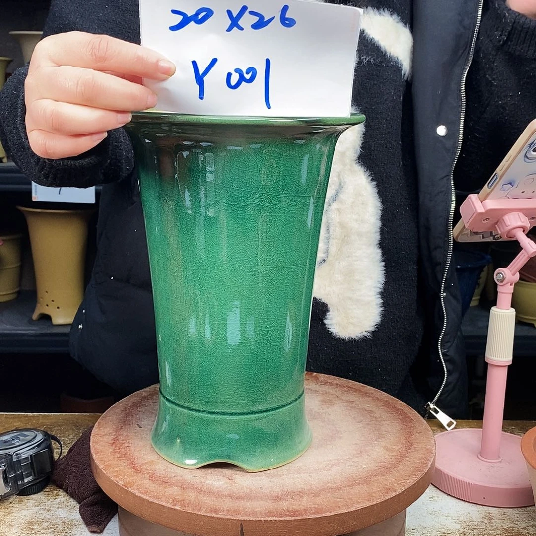 紫砂紫砂花盆一只Y001