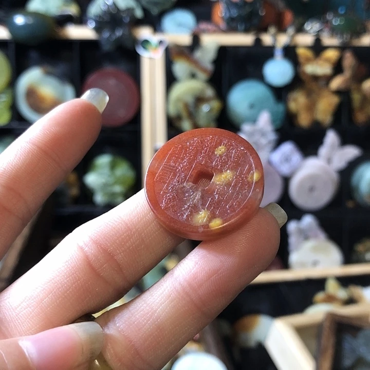 岫玉未镶嵌岫玉挂件