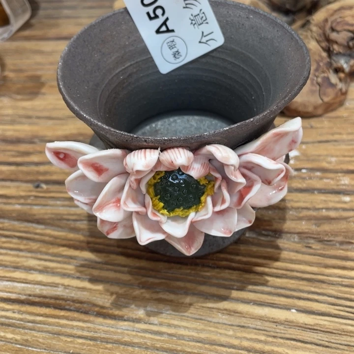 手工制作陶瓷茶具茶杯青蛙