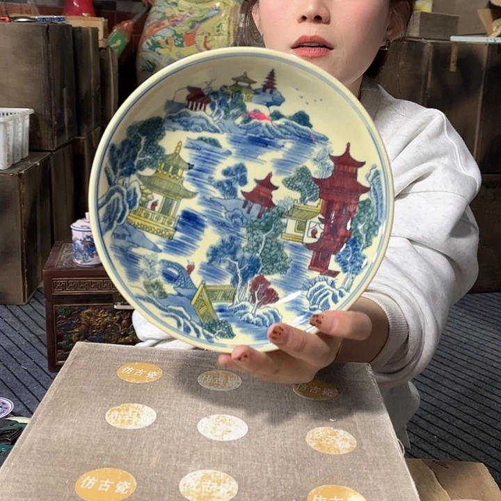 摆件/////景德镇陶瓷瓷器。