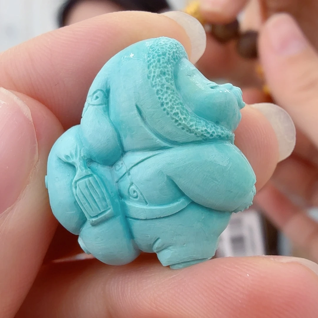 绿松石未镶嵌珠宝奇石