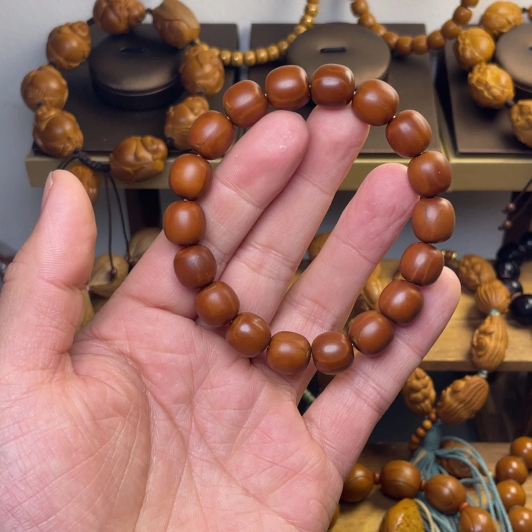 橄榄核手串/手链1.1老形 微瑕