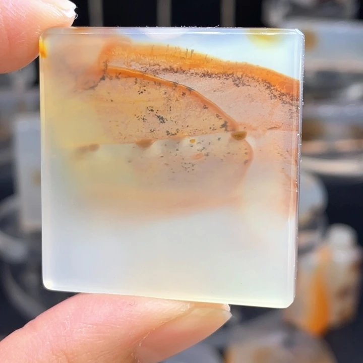 玛瑙/玉髓合金颈饰