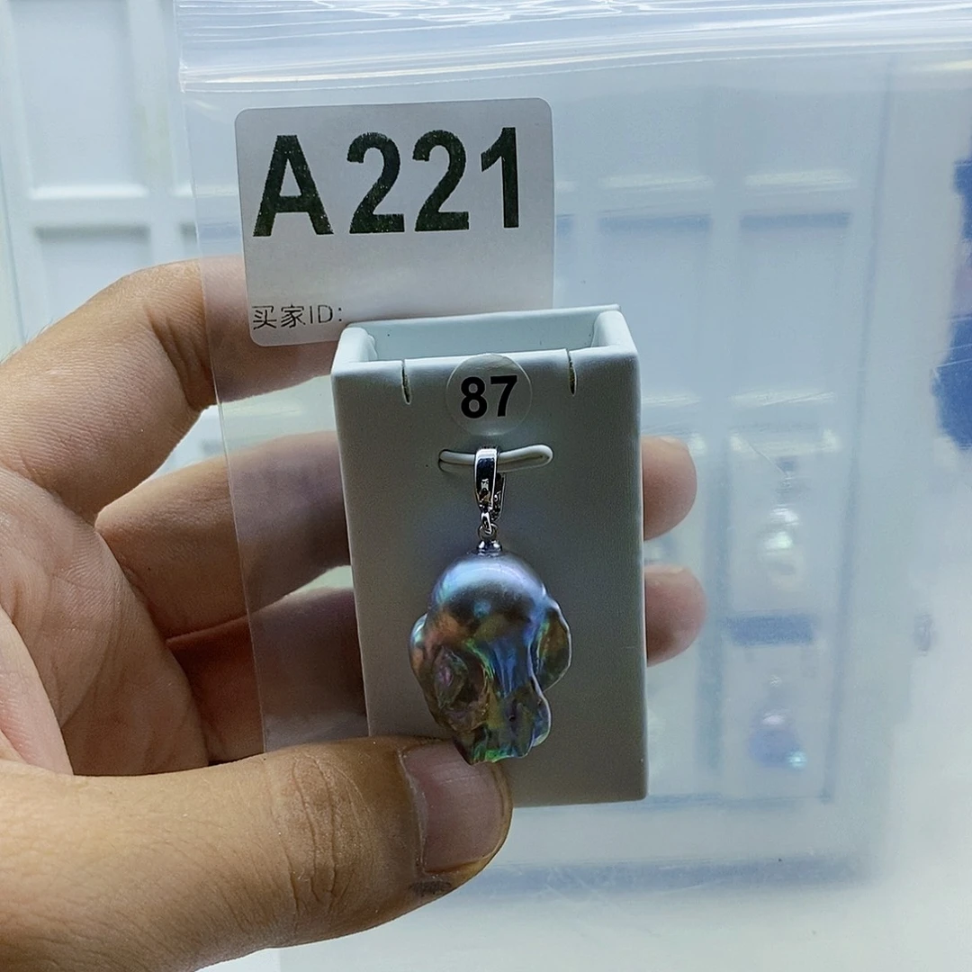 颈饰合金淡水珍珠