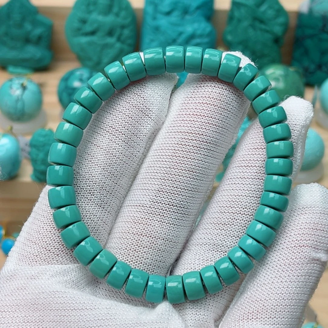 未镶嵌绿松石珠宝奇石浮**迹