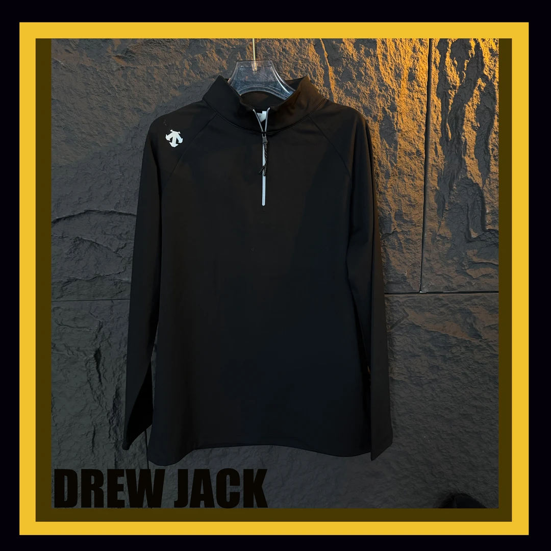 【13号链接】【半拉链小迪桑-鲨鱼棉半拉链长袖卫衣商务休闲绅士抗皱