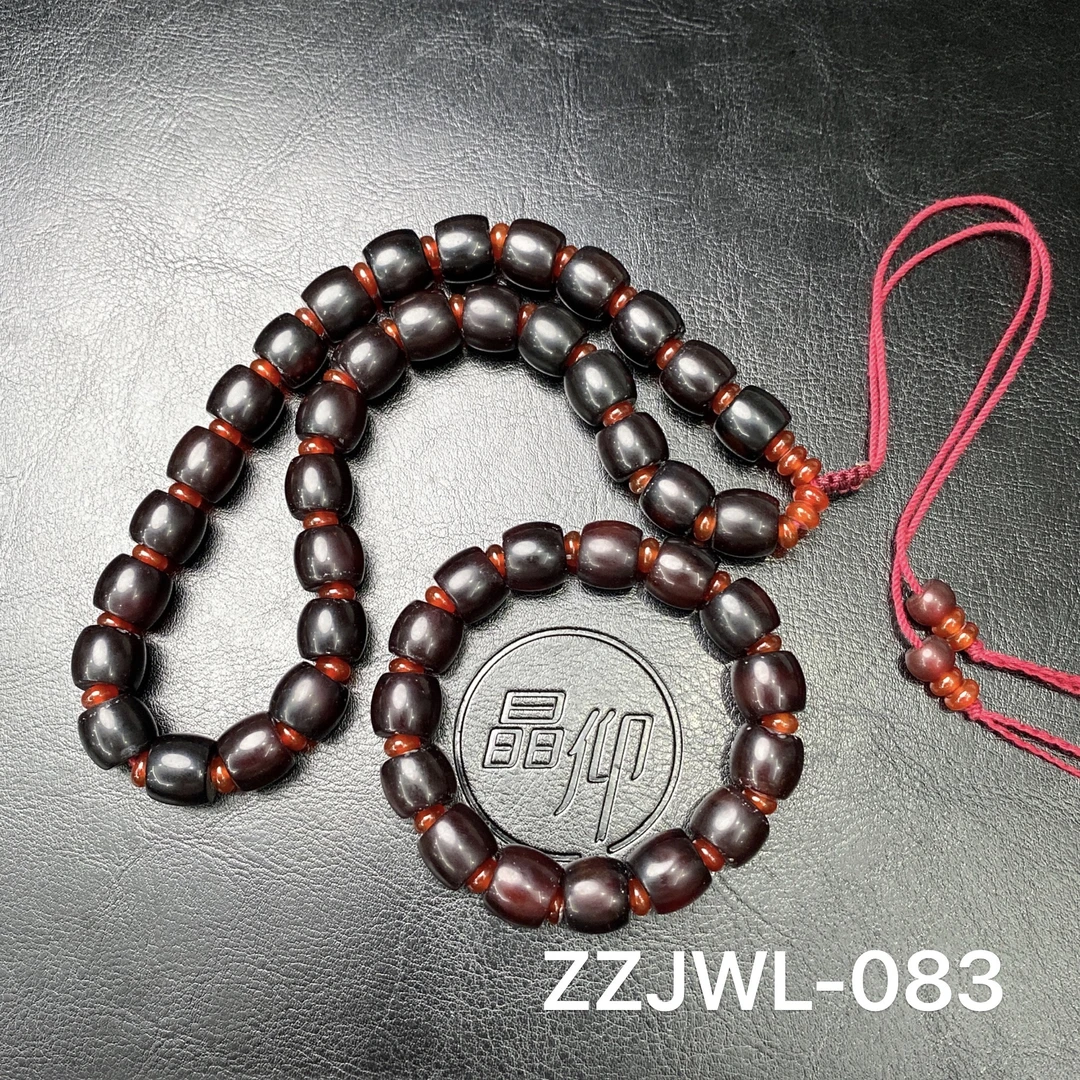 晶仰ZZJWL-083黑西码高阶玛瑙锁骨链