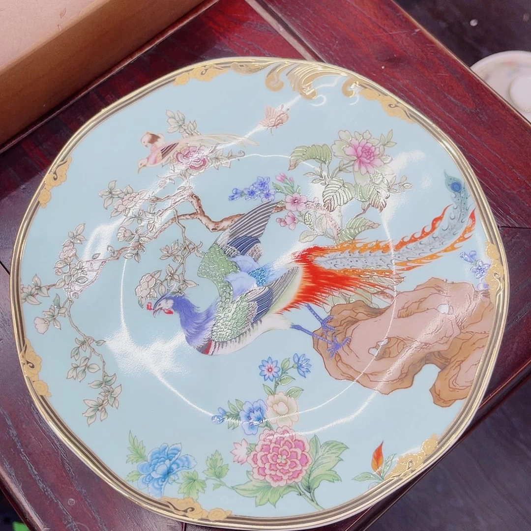 36%以上骨粉骨瓷8英寸平盘