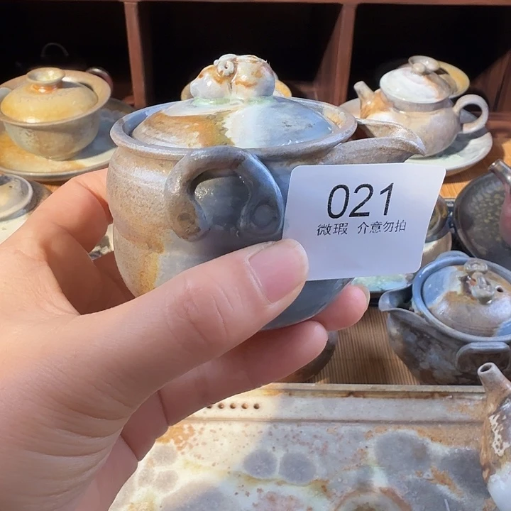 陶荣纯柴烧全手工微瑕021