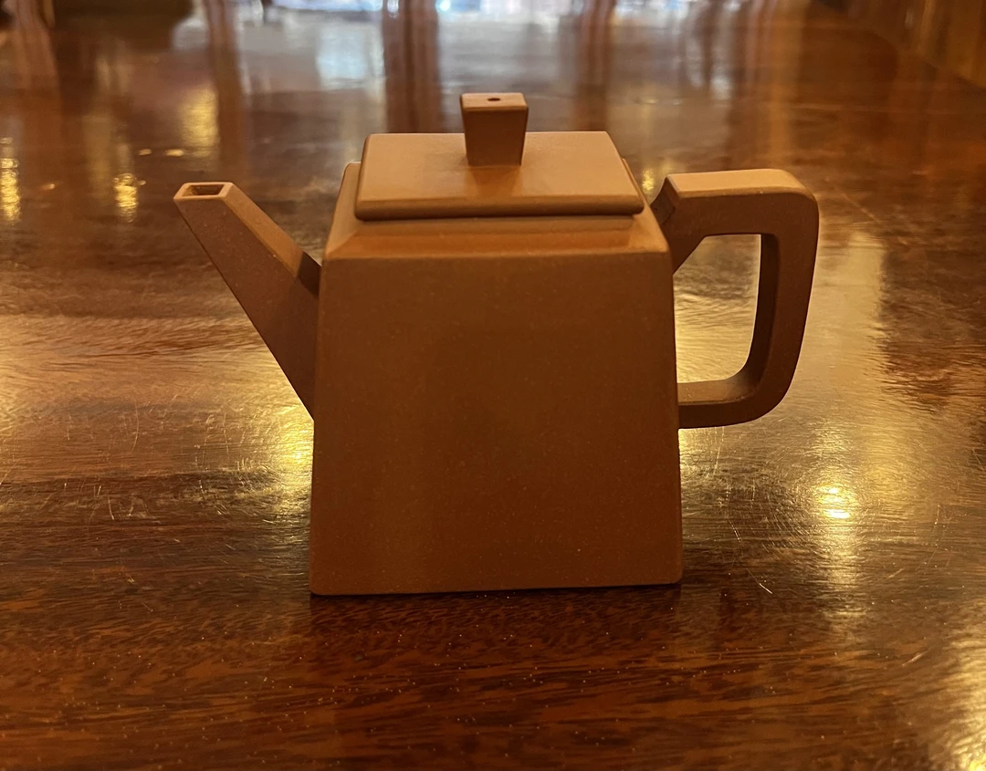 方华壶  紫泥  容量290cc左右  杨老师作品  全手工紫砂壶