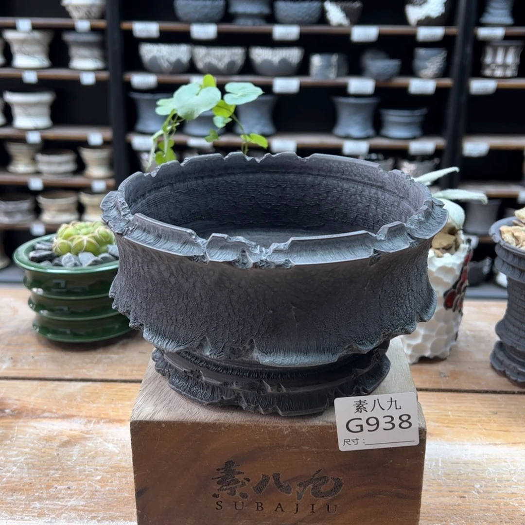 素八九陶瓷内口15.5高10