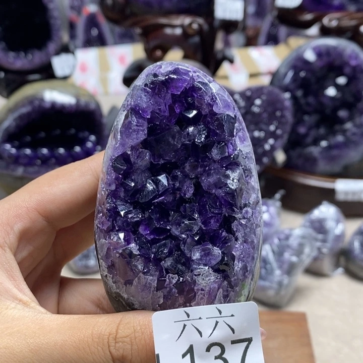 未镶嵌紫晶大型摆件（非配饰）摆件