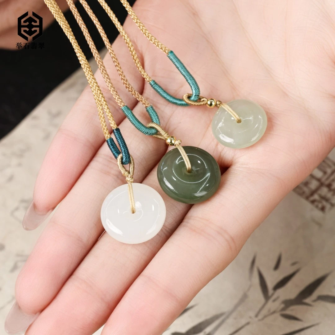 【举石臻品】TH0212-633-41和田玉吊坠（一件/多样性发/约14*3mm）Y