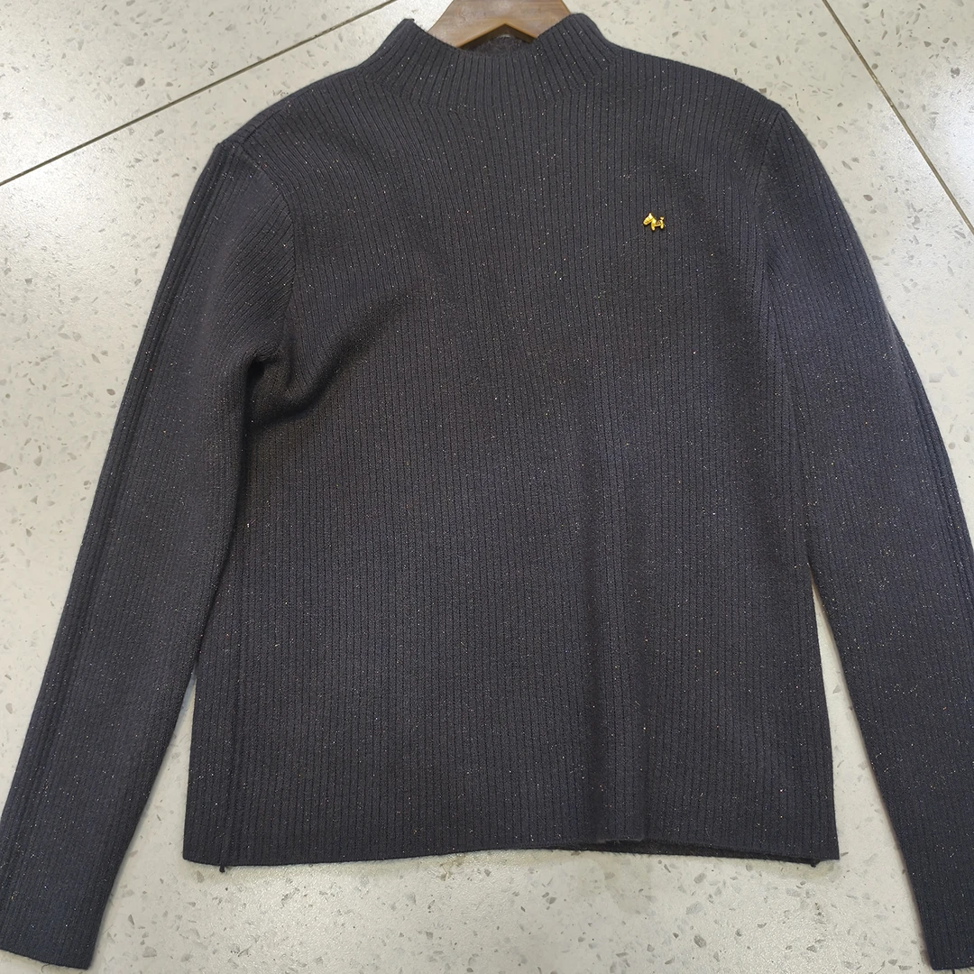 米莱家2025保暖针织长袖冬季毛针织衫小香风打底女装气质