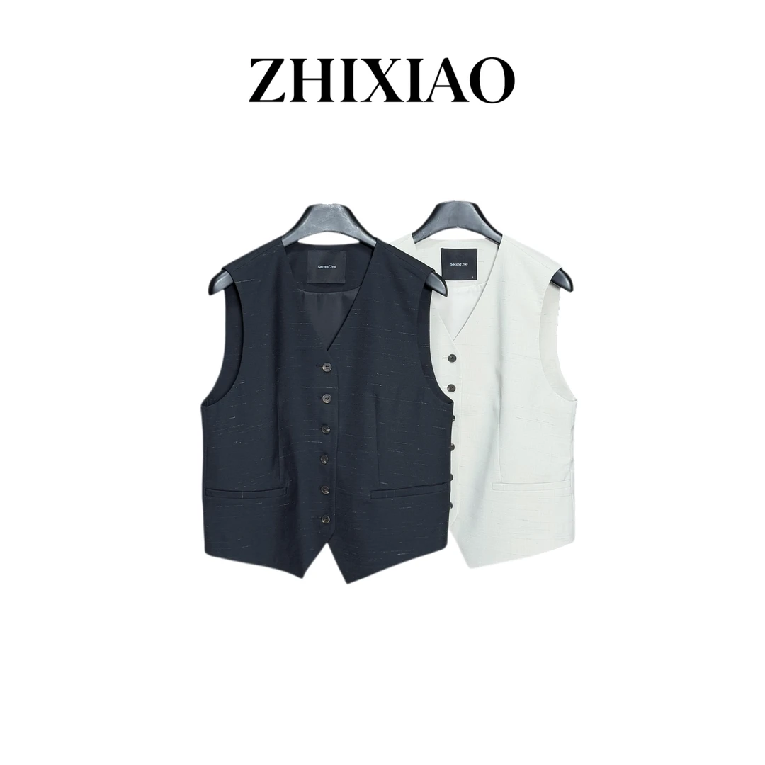 【ZHIXIAO】夏季新款：极简马甲24536
