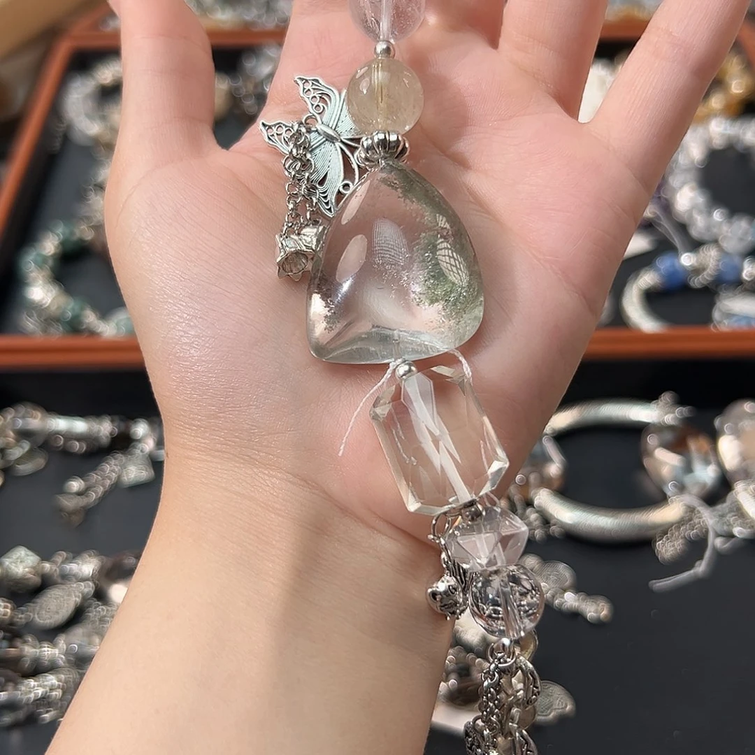 烟晶手链合金8****星手串