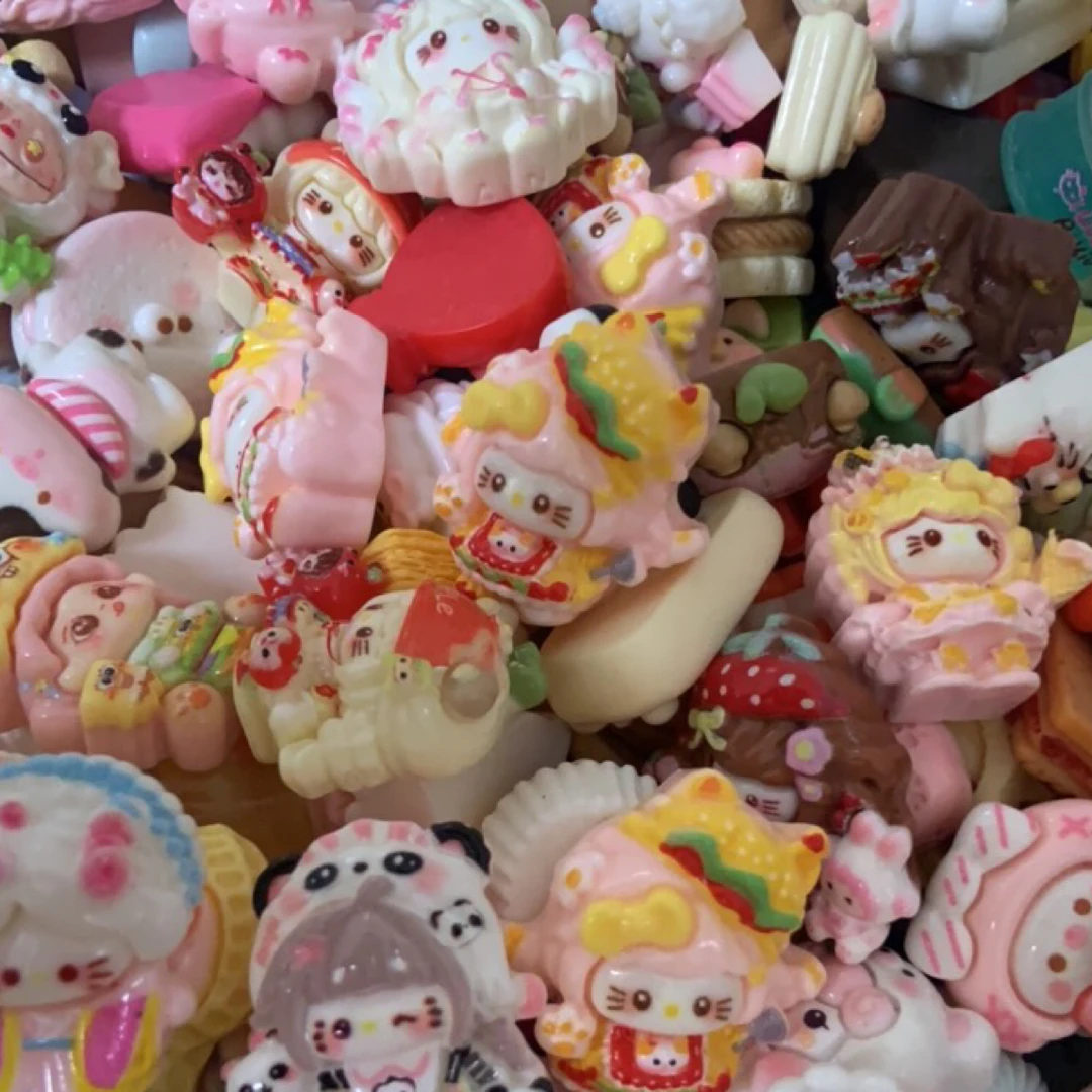 通定混卡通树脂diy饰品配件树脂卡通配件自选