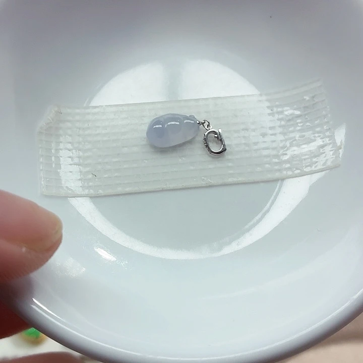 豪***妈18K金镶嵌手链翡翠天然缅甸翡翠A货