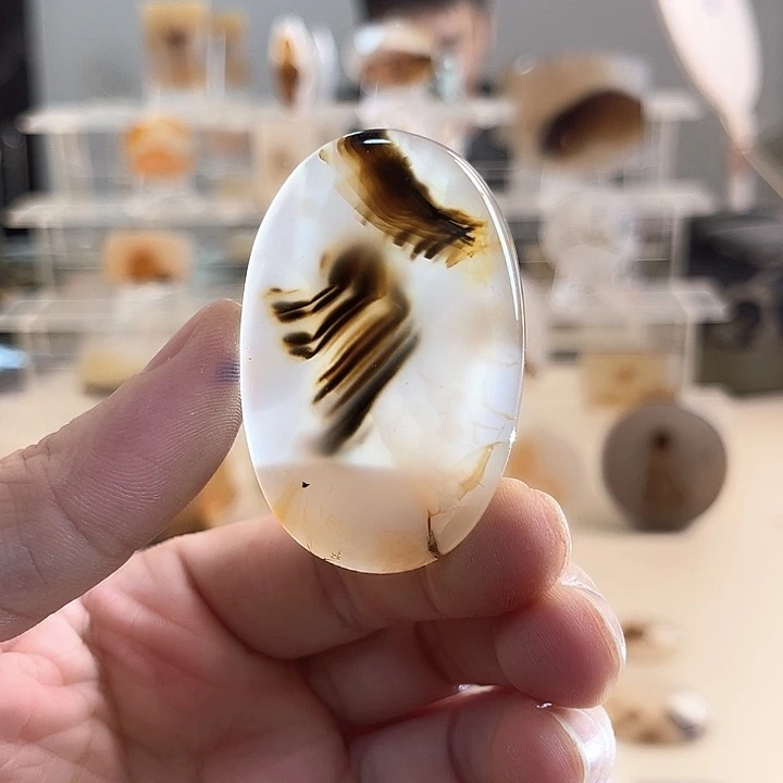 玛瑙/玉髓未镶嵌吊坠(不含链)