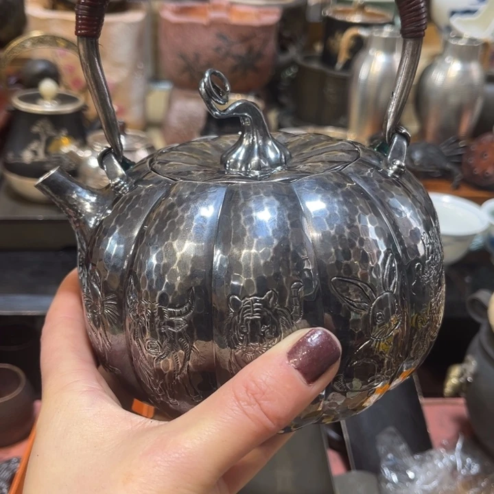 铜中古工艺品摆件